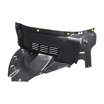 Fender Liner Front Right w/S-Line Pkg Front Section PE/Vacuum Form for Audi S4 A4 A4 Quattro