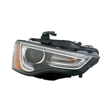 Headlight Assembly Composite Right Xenon w/o Curve Lighting From 5-9-12 for Audi A4 S4 S5 A5 Quattro