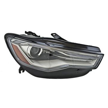 Headlight Assembly Composite Right HID w/Auto Level Lamps for Audi S6 A6