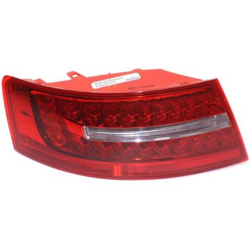 Tail Light Assembly Left Outer Lens/Housing Only for Audi A6 Sedan 2009-2011