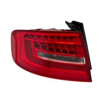 Tail Light Assembly Left Outer LED Type for Audi S4 Sedan 2013-2016