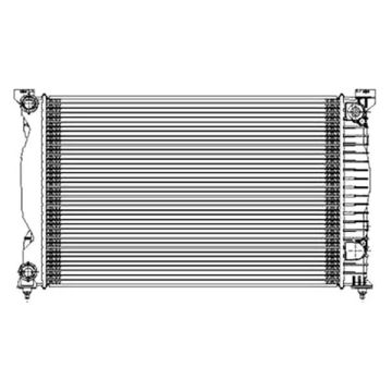 Radiator Generation 3 for Audi A4 2005-2008