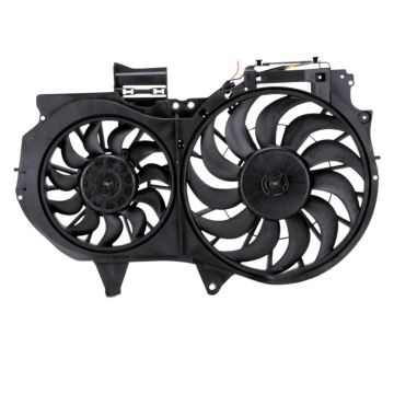 Engine Cooling Fan Assembly Dual Fan Assembly for Audi A4 2002-2008