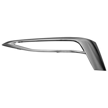 Bumper Cover Molding Front Left G30 w/o M Pkg w/Luxury Pkg Grille Opening Molding for BMW 530e 530i 540i