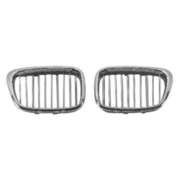 Grille Assembly Left Black for BMW 530i 525i
