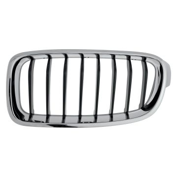 Grille Assembly Left F30 Chrome Trim Sport/M Sport Package for BMW 328i 335i ActiveHybrid 3