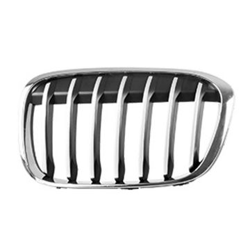 Grille Assembly Left X LINE F48 w/o M Pkg Silver for BMW X1 X Line sDrive20i X Line 2016-2019