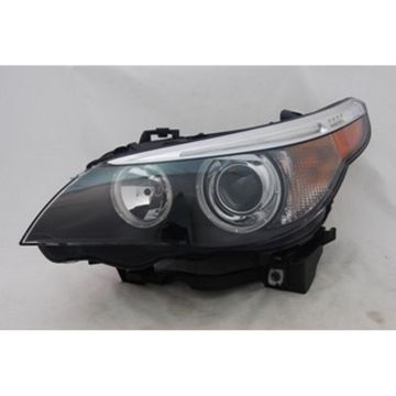 Headlight Assembly Composite Left E60 Xenon w/o Auto Adjust Lamps for BMW 530i 525i 545i