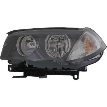 Headlight Assembly Composite Left Halogen for BMW X3 2007-2010