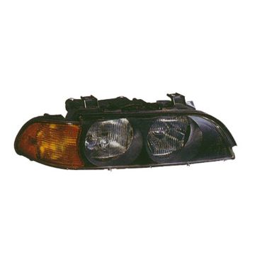 Headlight Assembly Composite Right From 3/98 Halogen for BMW 540i 528i
