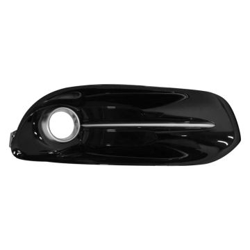 Bumper Insert Front Left Fog Lamp Bezel w/Fog Lamps Chrome for Dodge Dart 2013-2016