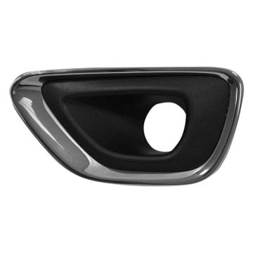 Bumper Insert Front Left Fog Lamp Bezel w/Fog Lamps Chrome for Jeep Grand Cherokee Limited Laredo 2014-2016