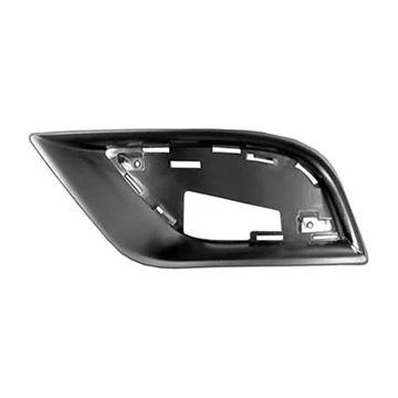 Bumper Insert Front Left Outer Grille Bezel Satin Chrome for Jeep Grand Cherokee Summit Summit Elite Platinum 2017-2021