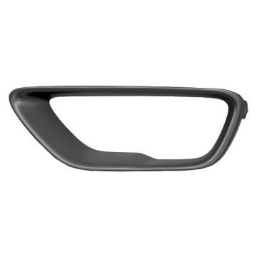 Bumper Insert Front Left w/o Limited X Pkg w/Silver Trim Fog Lamp Opening Trim Ring for Jeep Grand Cherokee Grand Cherokee WK