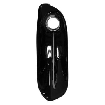 Bumper Insert Front Right Fog Lamp Bezel w/Fog Lamps Chrome for Dodge Dart 2013-2016