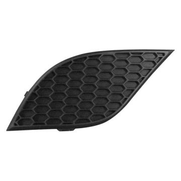 Bumper Insert Front Right Tow Hook Opening Cover Honeycomb Black for Jeep Grand Cherokee Summit 2014-2016