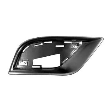 Bumper Insert Front Right Outer Grille Bezel Satin Chrome for Jeep Grand Cherokee Summit Summit Elite Platinum 2017-2021