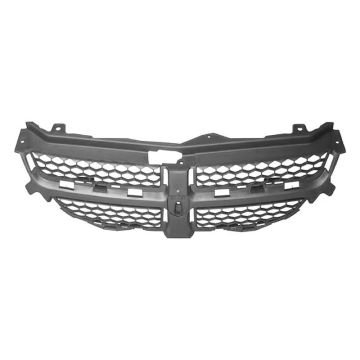 Grille Assembly Matte-Black for Dodge Neon 2003-2005