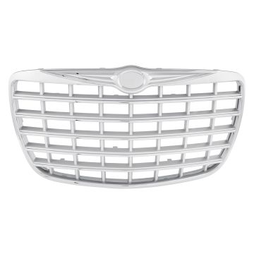 Grille Assembly Chrome Outer & Silver/Chrome Inner for Chrysler 300 2005-2010