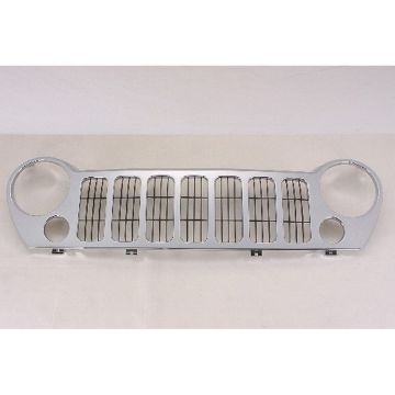 Grille Assembly Chrome for Jeep Liberty 2005-2007