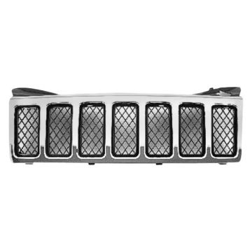 Grille Assembly Chrome for Jeep Grand Cherokee Overland 2008-2009