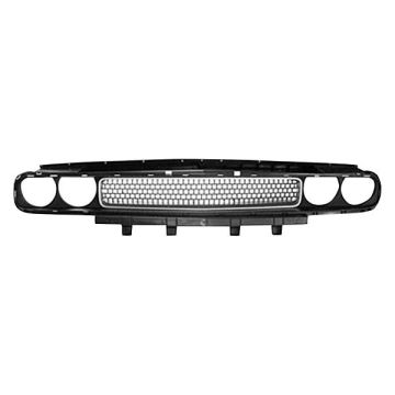 Grille Assembly Silver/Black for Dodge Challenger 2008-2014