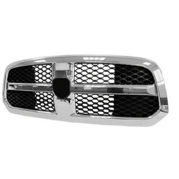 Grille Assembly Chrome Frame for Ram 1500 1500 Classic