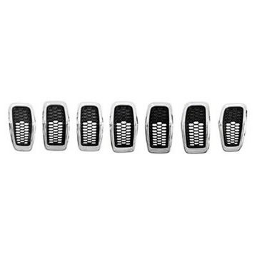 Grille Assembly w/Chrome for Jeep Cherokee 2014-2018