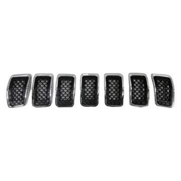 Grille Assembly Chrome for Jeep Cherokee Limited Sport Latitude North Overland Latitude Plus 2019-2022