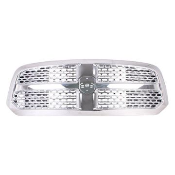 Grille Assembly RAM Logo Grille Chrome/Chrome for Ram 1500 1500 Classic