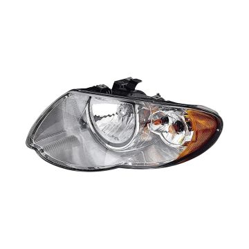 Headlight Assembly Composite Left for Chrysler Town & Country 2005-2007