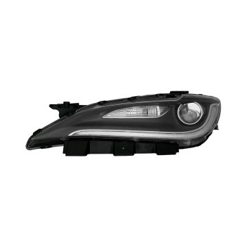 Headlight Assembly Composite Left LED w/LED DRL To 7-31-16 Black Trim for Chrysler 200 2015-2016