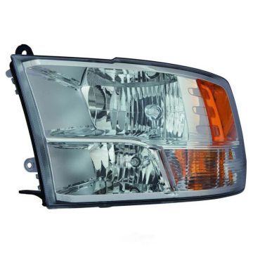 Headlight Assembly Composite Left w/o Dual Rear Wheels w/o Quad Lamps for Dodge Ram 2500 Ram 3500 Ram 1500 Ram 1500 2500 3500