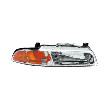 Headlight Assembly Composite Right Improved Beam Pattern for Chrysler Cirrus Dodge Stratus Plymouth Breeze