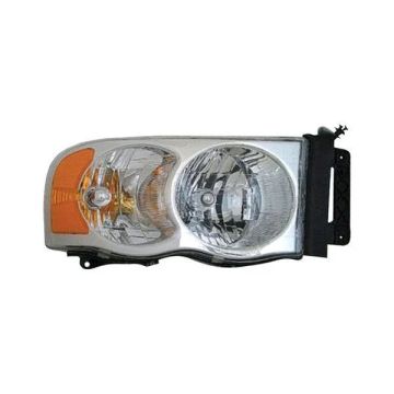 Headlight Assembly Composite Right Includes Park/Signal/Marker Lamps Late Design for Dodge Ram 2500 Ram 1500 Ram 3500