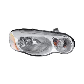 Headlight Assembly Composite Right w/o Headlamp Leveling for Chrysler Sebring 2004-2006
