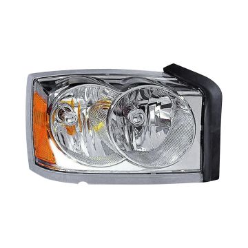Headlight Assembly Composite Right w/o Bulbs or Sockets for Dodge Dakota 2005
