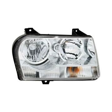 Headlight Assembly Composite Right Halogen w/o Delay Option for Chrysler 300 2008