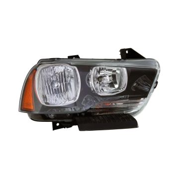 Headlight Assembly Composite Right Halogen for Dodge Charger 2011-2014