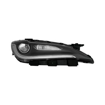 Headlight Assembly Composite Right LED w/LED DRL To 7-31-16 Black Trim for Chrysler 200 2015-2016