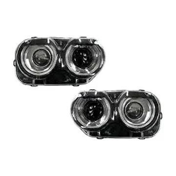Headlight Assembly Composite Right w/o Air Ducts for Dodge Challenger R/T SXT SXT Plus SRT 392 R/T Plus R/T Scat Pack 2015-2023