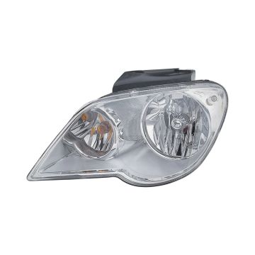 Headlight Lens Housing Left w/Halogen for Chrysler Pacifica 2007-2008