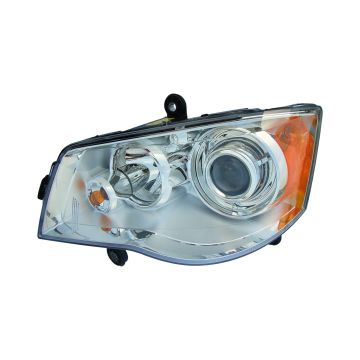 Headlight Lens Housing Left HID North America Spec for Chrysler Town & Country 2008-2016