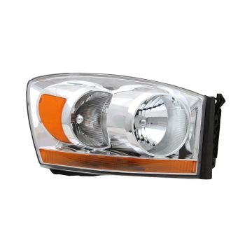 Headlight Lens Housing Right w/o Black Bezel R1500 MEGA CAB for Dodge Ram 2500 Ram 3500 Ram 1500