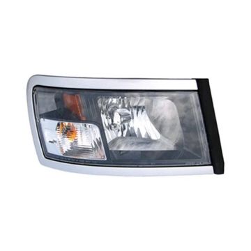 Headlight Lens Housing Right w/Black Bezel for Dodge Dakota Ram Dakota