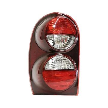 Tail Light Assembly Left w/o Rear Fog Lamps w/Clear Turn Lens w/o Air Dam for Jeep Liberty 2005-2007