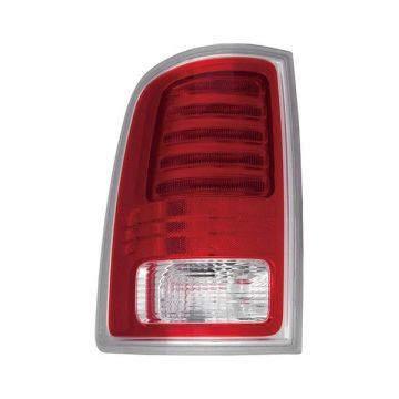 Tail Light Assembly Left Chrome Premium Type for Ram 1500 2500 3500