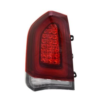 Tail Light Assembly Left Black for Chrysler 300 2015-2023