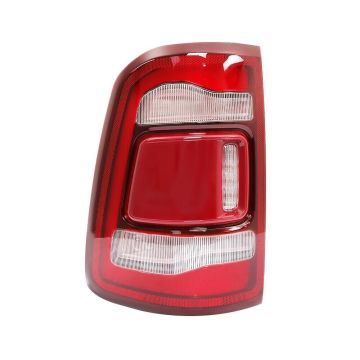 Tail Light Assembly Left LED w/Blind Spot Detection Chrome Trim for Ram 1500 2019-2024