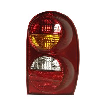 Tail Light Assembly Right w/o Rear Fog Lamps w/Amber Turn Lens for Jeep Liberty 2002-2004